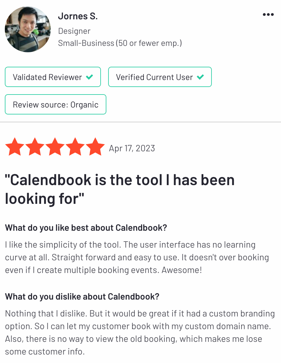 Calendbook.com 1 CNAME + 1 Lifetime License + Get up to 10 Lifetime Licenses
