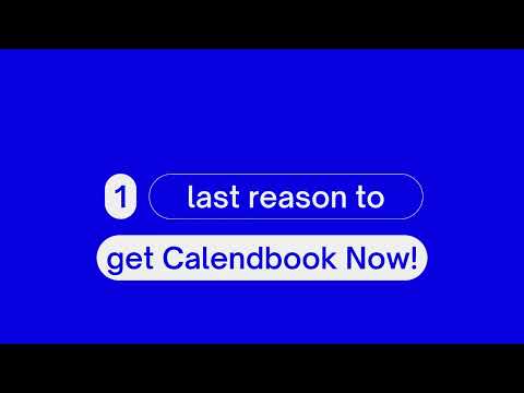 Calendbook Lifetime Deal - Scheduling software